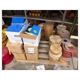 Pallet of Norton Sanding Supplies