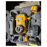 Dewalt DW074 Rotary Laser w/ DW0732 Laser Detector and DW0794 Remote