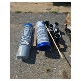 Lot of Buckets and Paint Cans w/ Contents
