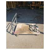 Wood Platform Truck w/ Assorted Casters