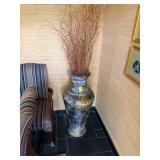 Floor Vase w/ Dried Branches