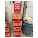 Lot of Milwaukee Neck Gaiters & Milwaukee Multi-Voltage Charger
