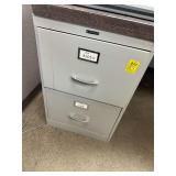2 2-Drawer Metal File Cabinet