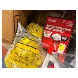 Lot of Milwaukee Safety Helmet and MSA Hard Hats