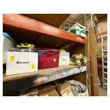 Lot of Work Gloves and Safety Vests