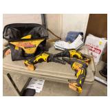 3 DeWalt DCF622 Cordless Screwguns w/ Toolbag