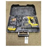 Dewalt XR Cordless Rotary Hammer w/ 20V Max 5 Ah Battery and Charger