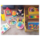 Fisher-Price toys puzzles and more.