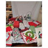 Christmas kitchen towels, napkins, lotion or soap dispensers, and more. Seal photos