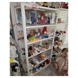 Metal shelving unit. 30 x 15 x 59 in tall. Contents NOT included
