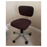 Brown adjustable desk chair