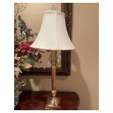 30 inch brass lamp with 5 in.² base