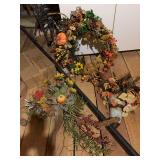 Fall floral decorations
