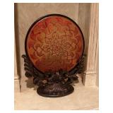 19“ x 20 1/2“ resin decor piece