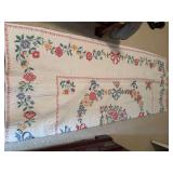 Homemade hand stitched quilt