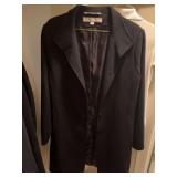 Size 12 Larry Levine ladies Wool overcoat