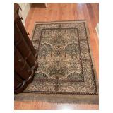 3’11”by 5’11” Lisbon topaz area rug
