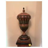 Sarreid LTD Grayson lidded monumental urn 13” x 29”