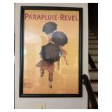 Vintage fashion poster- Parapluie-Revel by Leonetto Cappiello France 1922  Rare 1 of 4