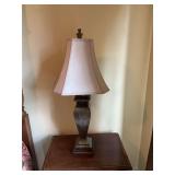 Set of 2-34 inch resin table lamps matches lot 297