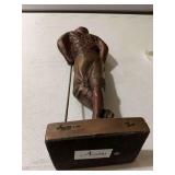 Austin golf sculpture. 16 1/2 inches.