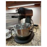 Black KitchenAid professional 6 mixer