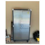Ultra HD Seville Classics rolling storage cabinet.  contents not included