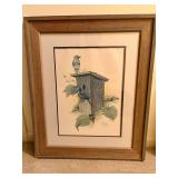 Signed “Bluebirds” Framed Print by TN Artist R. J. McDonald