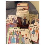 Big Assortment of Vintage Sewing Patterns