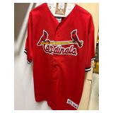 1990s St. Louis Cardinals baseball jersey by Majestic Athletic in XL