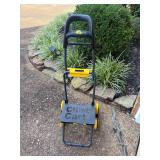 BulbHead Climb Cart, portable folding hand truck designed to roll easily up and down stairs