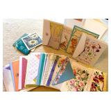 Big Assortment of Unused Greeting Cards and Stationary