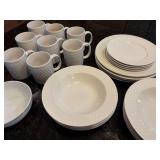 24 pc. Pfaltzgraff Casual Weave Dishes