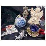 Dutch Ceramic Delft, Harvey Lewis Hallmark, House of Morgan Pewter and More Ornaments