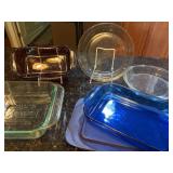 Big Lot of Pyrex and PYREX including Carry-Out Bag
