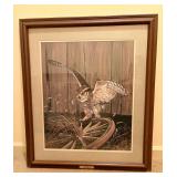 TN Artist R. J. McDonald Framed “Big Wheel” Print
