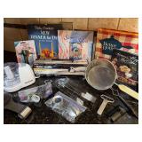 Cookbooks, Chefmate, Unopened Black&Decker and Kitchen Tools