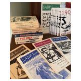 NY Yankees, The SABR Review, Spaldings Baseball Guides and 1903-1910 World Series Books