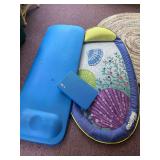 Three Pool Floats including 66x40” Spring Float