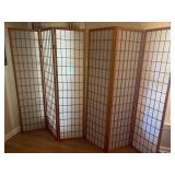 Two Wooden Screens 70x53”