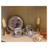 Norleans, Indiana Glass, Brass Candle Holders and More
