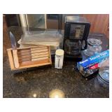 Wooden Wappen Steak Knives, Coffee Maker, 9x13 Baking Pans and More