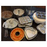 Baking Essentials including L. Godinger & Co Cake Stand