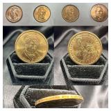 Twenty 2007-2011 Presidential $1 Coins in Great Condition
