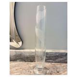 Mikasa "Calla Lily" Lead Crystal 15" Vase