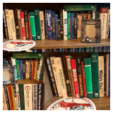 Sports Books including Baseball, Cricket and Some Football including Memphis Redbirds Memorabilia