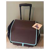 New Large Rolling Scrapbook Case w/Tag