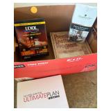 Lexol Ultimate Leather Care Kit, a Furniture Care Protection fabric refresher and protector, a premium leather program booklet, and an Ultimate Plan protection document by Uniters