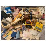 Assortment of Vintage Seeing Notions, Tools and Supplies