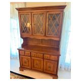 Bassett Two-Piece Hutch w/Lighting